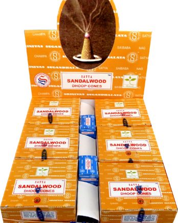 Encens Satya Santal 12 cônes Encens Satya Santal 12 cônes