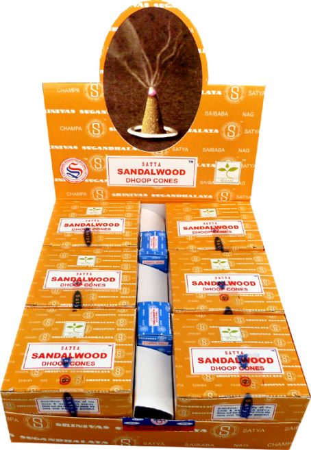 Encens Satya Santal 12 cônes