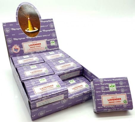Encens Satya Lavande 12 cônes Encens Satya Lavande 12 cônes
