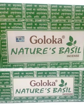 Encens Goloka Nature's Basilic 15g Encens Goloka Nature's Basilic 15g
