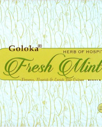 Encens Goloka Menthe Fraîche 15g Encens Goloka Menthe Fraîche 15g