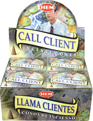 Encens HEM call client 10 cônes Encens HEM call client 10 cônes