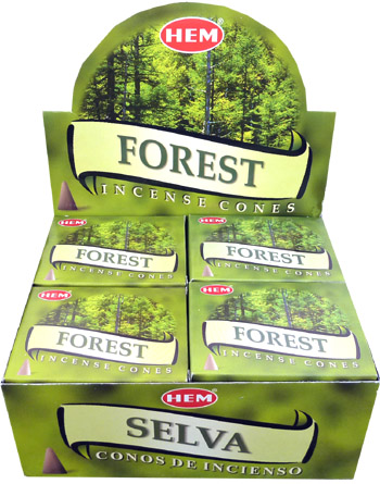 Encens HEM forest 10 cônes Encens HEM forest 10 cônes