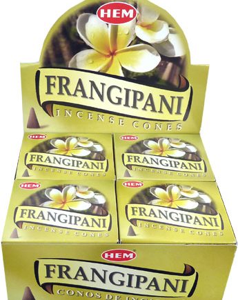 Encens HEM frangipani 10 cônes Encens HEM frangipani 10 cônes