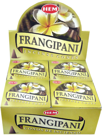 Encens HEM frangipani 10 cônes Encens HEM frangipani 10 cônes