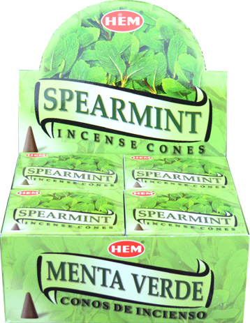 Encens HEM menthe 10 cônes Encens HEM menthe 10 cônes