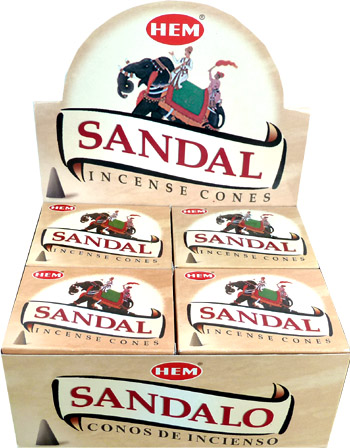 Encens Hem Santal 10 cônes Encens Hem Santal 10 cônes