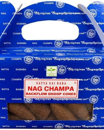Encens Satya Nag Champa 24 Cônes Backflow Encens Satya Nag Champa Backflow 24 cônes