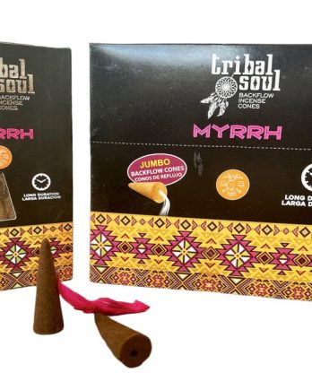 Encens Tribal Soul Myrrhe Backflow 10 cônes Encens Tribal Soul Myrrhe Backflow 10 cônes