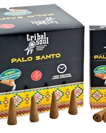 Encens Tribal Soul Palo Santo 10 cônes backflow Encens Tribal Soul Palo Santo 10 cônes backflow