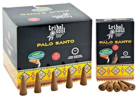 Encens Tribal Soul Palo Santo 10 cônes backflow Encens Tribal Soul Palo Santo 10 cônes backflow