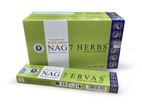 Encens Vijayshree 7 Herbes 15g