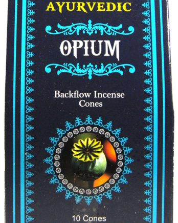 Encens Ayurvedic Opium 10 cônes Backflow Encens Ayurvedic Opium 10 cônes Backflow