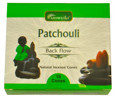 Encens Aromatika Patchouli 10 cônes Backflow Encens Aromatika Patchouli 10 cônes Backflow