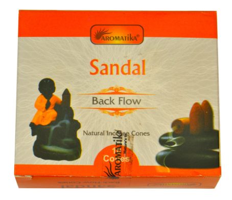 Encens Aromatika Santal 10 cônes Backflow Encens Aromatika Santal 10 cônes Backflow