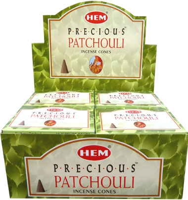 Encens HEM patchouli 10 cônes Encens HEM patchouli 10 cônes