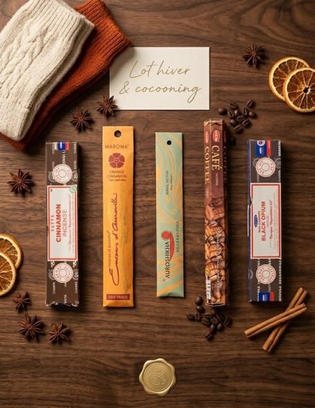 Lot d’encens Hiver & Cocooning
